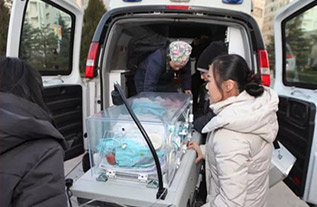 威信县妇婴监护型护送
